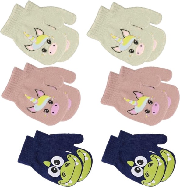 Glove Animal Print Winter Boys & Girls Gloves