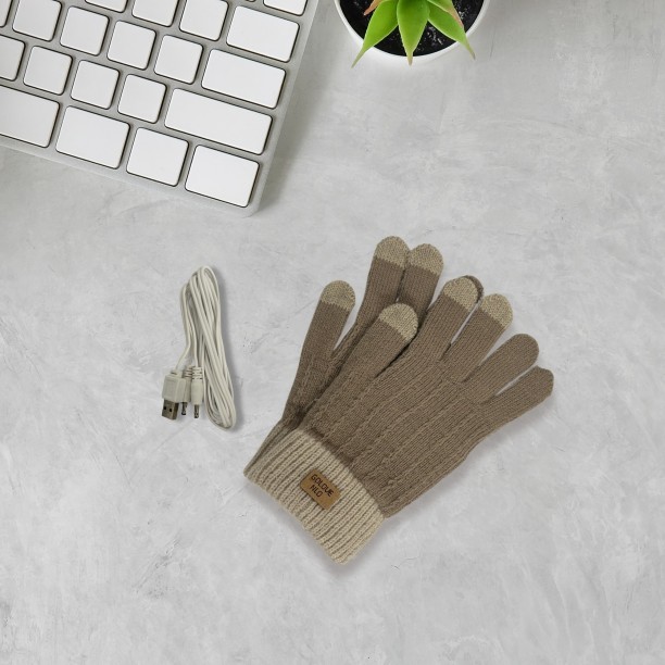 No Brand Solid Winter Men & Women Gloves
