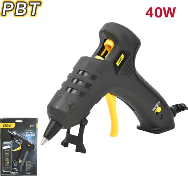 Deli Stationery EDL402040 High Temperature Corded Glue Gun