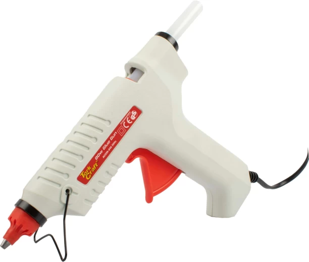 Tork Craft Hot Melt Glue Gun 11mm with 2 x Glue Sticks - 80W Standard Temperature Corded Glue Gun