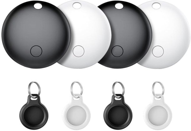 marevic 4 Pack: Smart Bluetooth Tracker, Item Finder Works with Apple Find My (iOS Only) App, Locator for Keys, Luggage GPS Device
