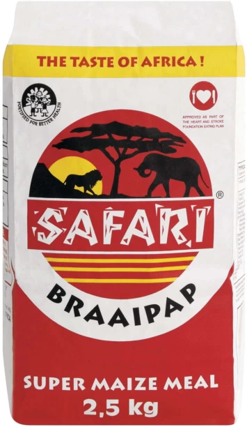 Safari BraaiPap Super Maize Meal Maize/Corn
