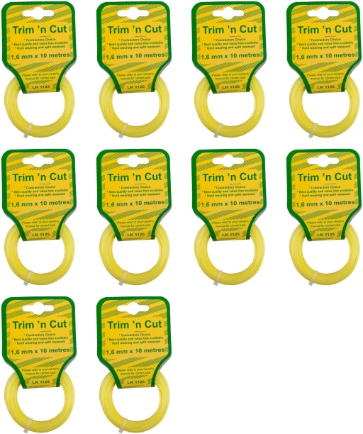 TRIM N CUT Trimmer Line 1.50mm x 10m Corded & Cordless Grass Trimmer