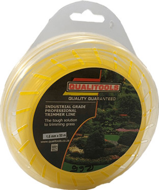 Qualitools Trimmer Line 1.6 x 50m 1.6 x 50m Cordless Grass Trimmer