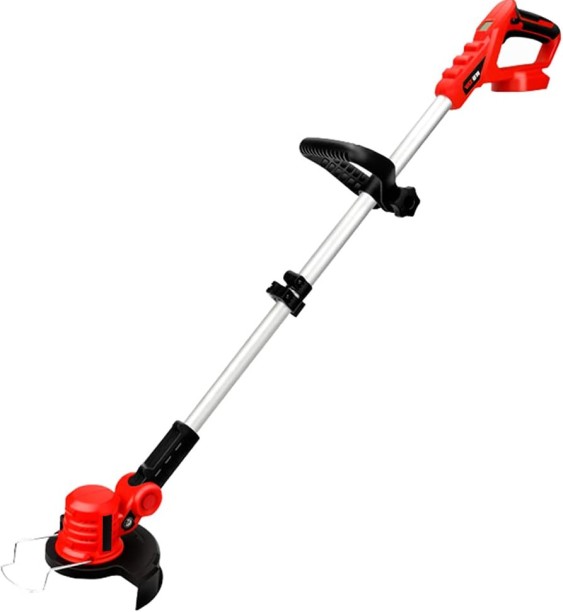 WOODLY Electric Rechargeable Lawn Mower – 800W Small Household Grass Cutter with Adjustable Length and Multi-Function Pruning Cordless Grass Trimmer