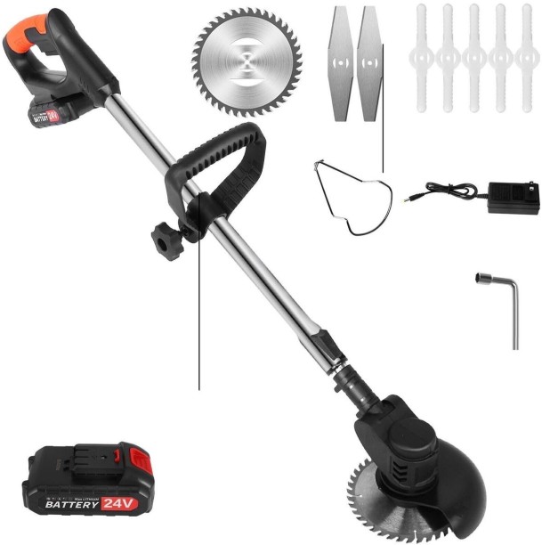 Lihle Electric Cordless String Trimmer Weed Eater Garden Grass Cutting Machine Cordless Grass Trimmer