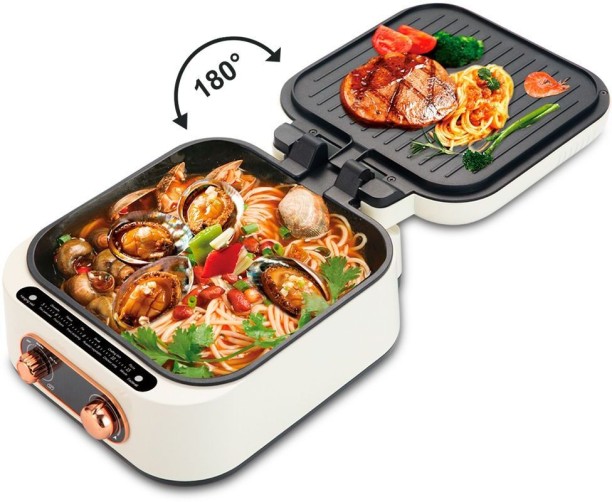 RAF 3 IN 1 Hot Pot Grill RAF 3 IN 1 HOT POT GRILL Rib Roaster Grill