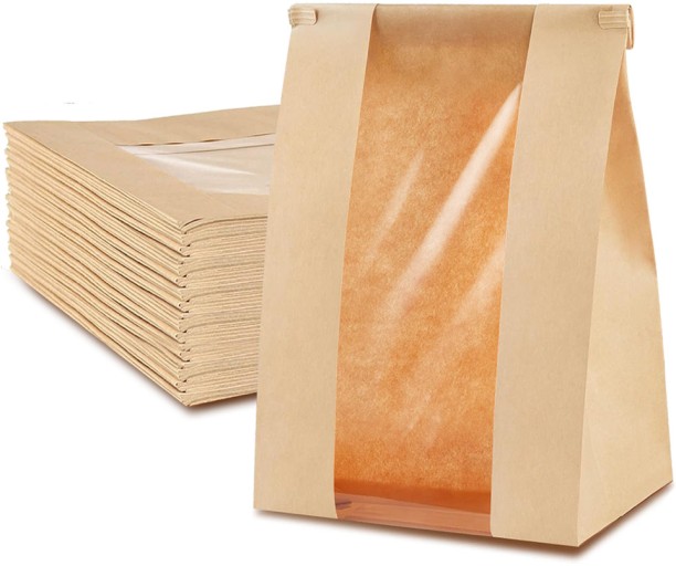 chenshia Kraft Paper Bags Pack of 50 Grocery Bags