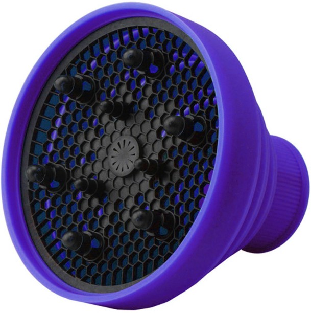 ALANES Folding Silicone Hair Dryer Blower Hood Diffuser Hair Accessory Set