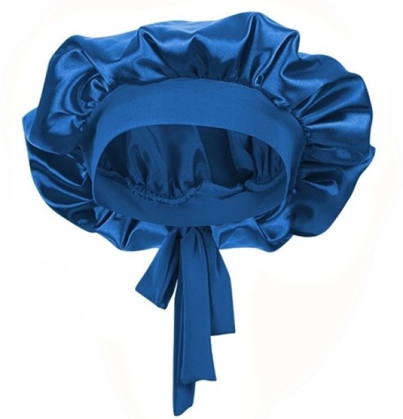 ExcelB Blue Hair Bonnet Hair Accessory Set