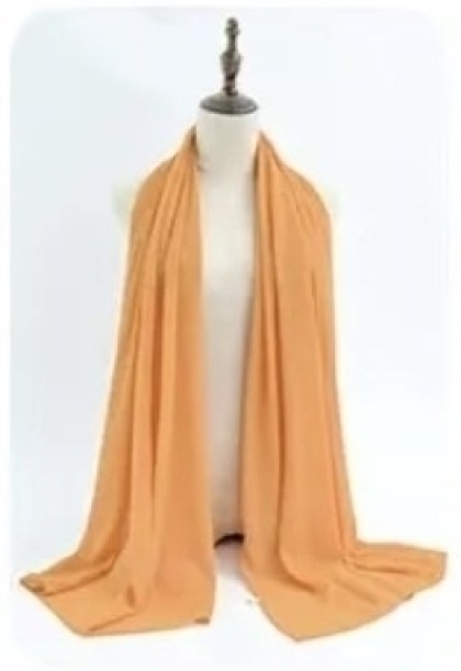 OQ Trading Matt Chiffon Hijab Scarf - Desert Orange Costume Wear