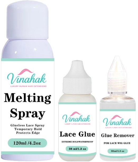 Vinahak Combo Wig Installation kit with Melting Spray, Wig Glue,Wig Glue Remover Hair Combo