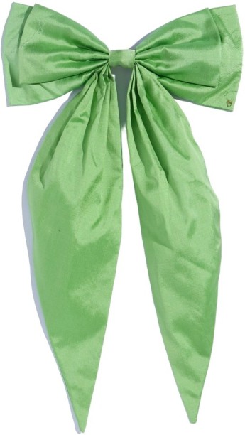 sozo Large Silky Hair Bow Clip Bun Clip