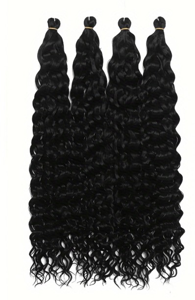 Vinahak Mixture (Brown & Black)Natural Wave Hair Braid Extension-5 Packs Braid Extension