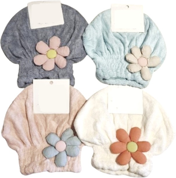 Alano Creative 2 Pcs - Microfibre Hair Drying Wrap Hair Accessory Set