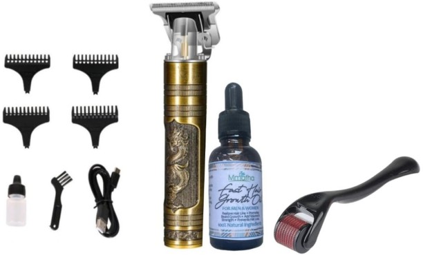 Mmafha Hair Clipper,Derma Roller & Hair Growth Oil Hair Combo