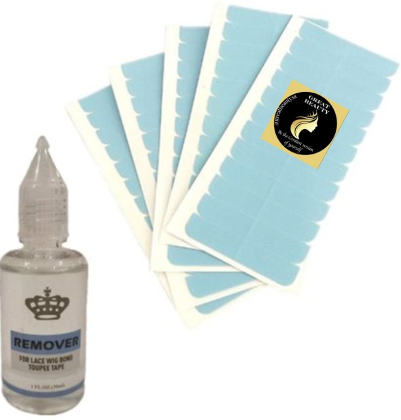 Great Beauty Hair Tape remover oil 30ml & 60 Hair Tapes (@greatbeautysa) Hair Accessory Set