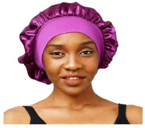 Solid Hair Bonnet Hair Accessory Set
