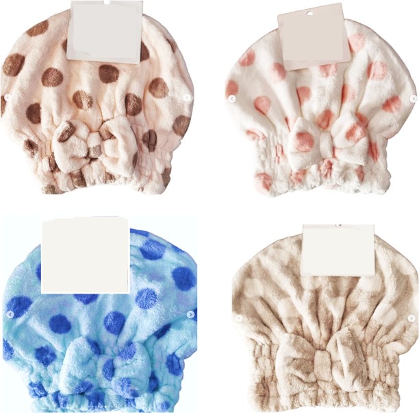 Alano Creative Quick-Dry Microfiber Hair Wrap + Colour Headband Set Hair Accessory Set