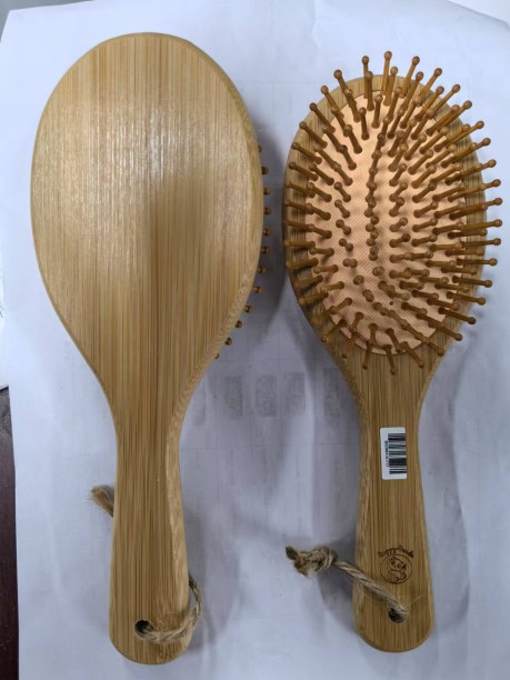 Panda Bamboo Paddle Hairbrush Hair Brush