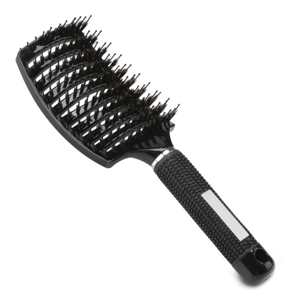 Flye Large Silicone-grip Bristle Brush Hair Brush