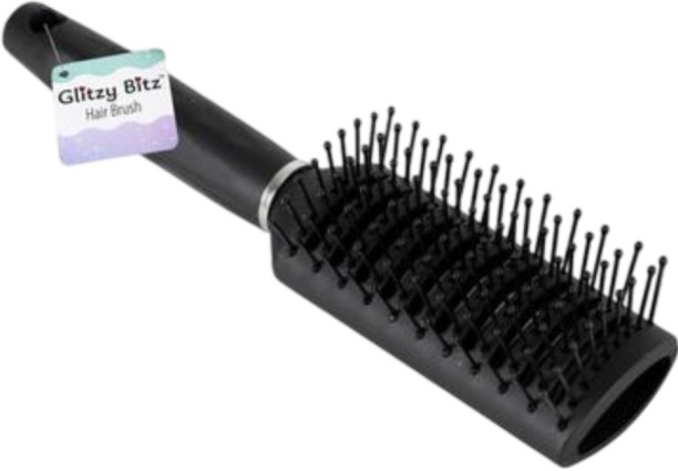 Glitzy Bitz Hair brush black vent wide 22cm Hair Brush
