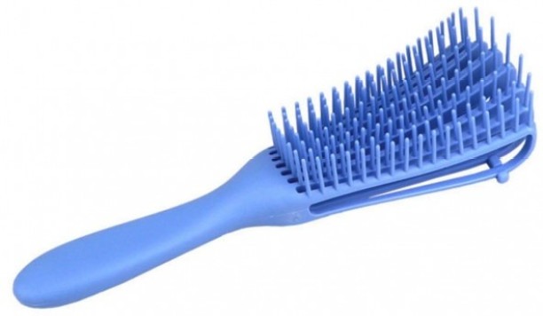 Flye Expandable And Adjustable Detangling Brush - Light Blue Hair Brush