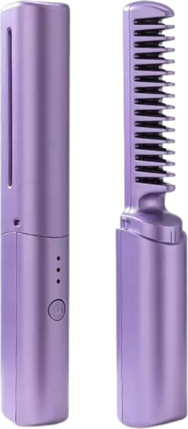 Aerbes AB-MF20 Wireless Rechargeable Portable Mini Straightening .5W Hair Brush