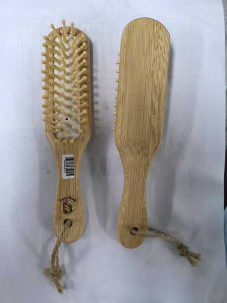 Panda Bamboo Paddle Hair Brush Hair Brush