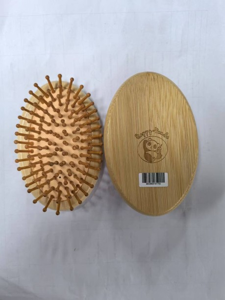 Panda Bamboo Palm Hair Brush Hair Brush