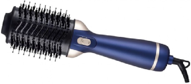 top sale trader 1200W Hot Air Brush Comb - Ionic Blow-Dry Styler - Blue Hair Brush