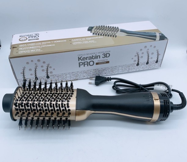 Keratin 3D Pro Hair Dryer Brush Hair Brush