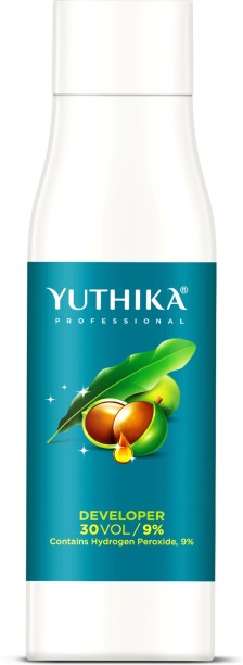 Yuthika Professional Hair Developer 30 Volume (9%) Salon-Grade | Macadamia Oil | Hair Color Developer for Grey Coverage & Lifting | 250ml ,