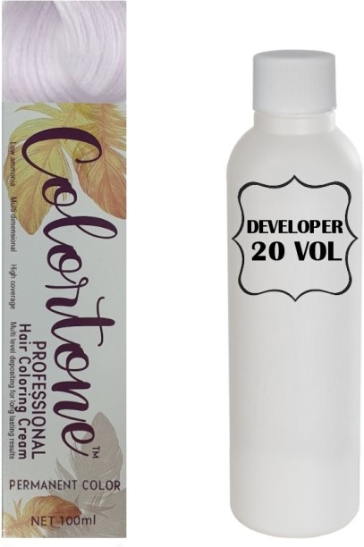 colortone Colortone Professional Hair Dye Toner Tint Coloring Cream - 14BV Lightest Lilac Platinum (Anti-Yellow) , Lavender