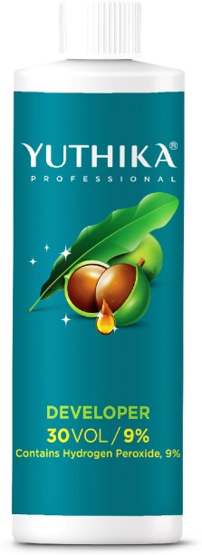 Yuthika Professional Hair Developer 30 Volume (9%) Salon-Grade | Macadamia Oil | Hair Color Developer for Grey Coverage & Lifting | 150ml ,