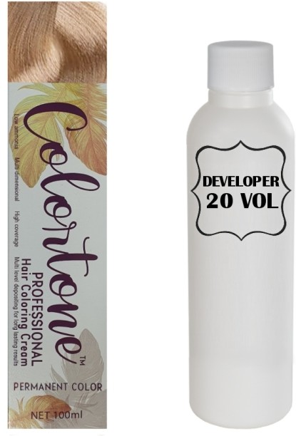 colortone Colortone Professional Hair Dye Toner Tint Coloring Cream - 7.77 Natural Savanna , Beige