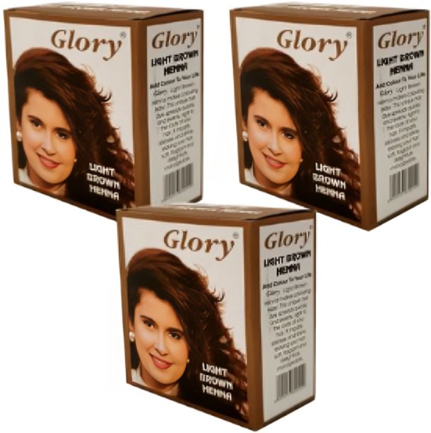 Glory Henna(Light Brown) , Brown