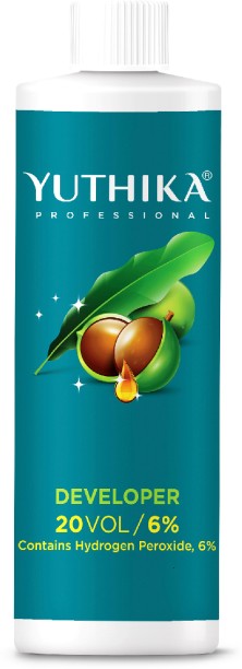 Yuthika Yuthika Professional Hair Developer 20 Volume (6%) Salon-Grade | Macadamia Oil | Hair Color Developer for Grey Coverage & Lifting | 150ml ,