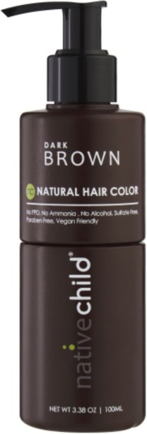 Native Child Vegan Clean Hair Colour Brown , Brown