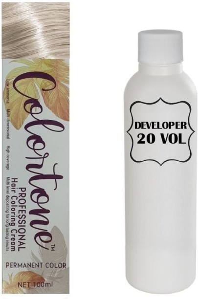 colortone Colortone Professional Hair Dye Toner Tint Coloring Cream - Hazelnut Beige Toner c11.17 , Beige