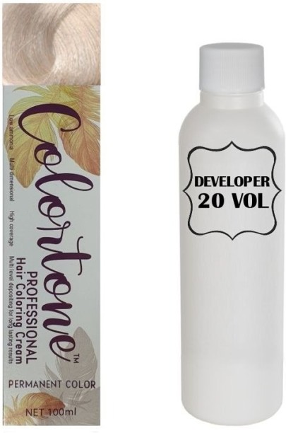 colortone Colortone Professional Hair Dye Toner Tint Coloring Cream - C11.30 Pearl Beige Toner , Beige