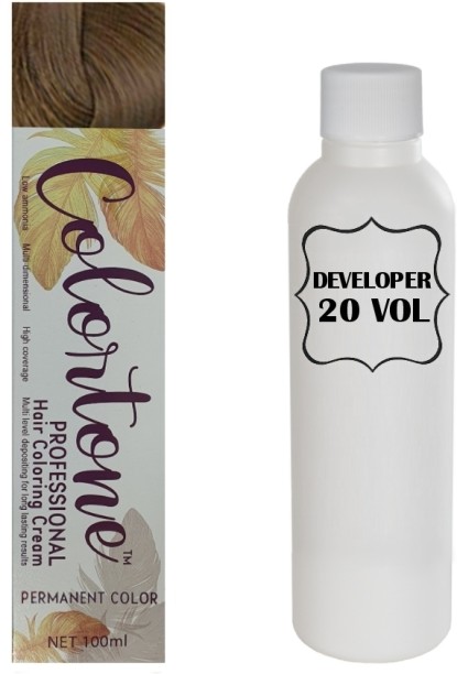 colortone Colortone Professional Hair Dye Tint Double Coverage Coloring Cream - 7.0 Blonde , Brown