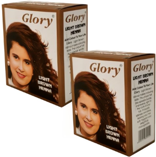 Glory Henna(Light Brown) , Brown