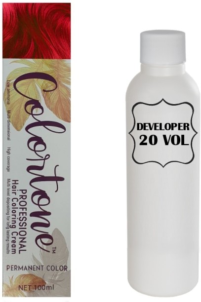 colortone Colortone Professional Hair Dye Additive Tint Coloring Cream - 0.45 Red , Red