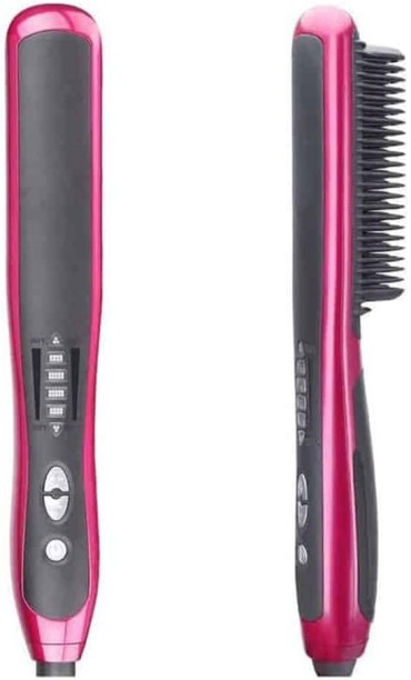 Killer Deals Ceramic Smart Nano Ion Professional Hair Straightener Brush Comb