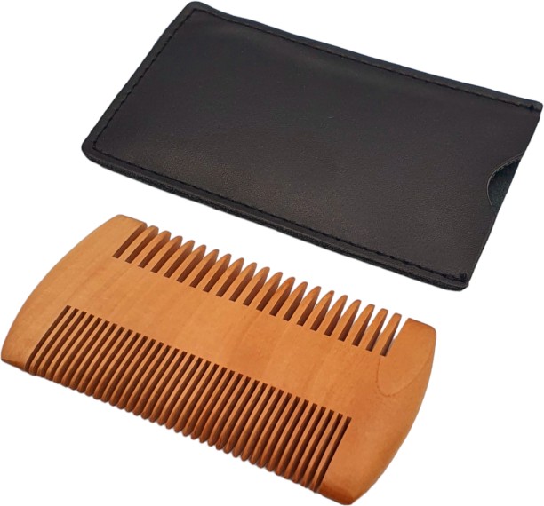 OQ Trading Mens Beard Comb - Natural Wood