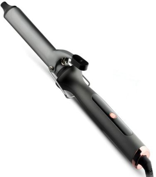 DEALS ONLINE 2-in-1 Ceramic Hair Curler & Straightener - 55W Dual Voltage Styling Tool Hair Curler