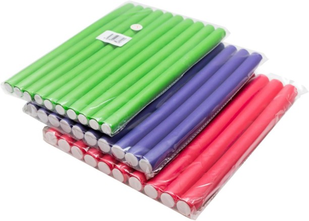 R AND E Foam Bendy Hair Curlers Combo - 30 Pieces Hair Curler