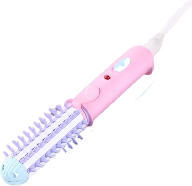 Aerbes Mini Curling Hair Iron Brush Hair Curler