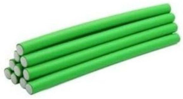 Generic Universal Flexible Hair Curling Rod (Green) Hair Curler
